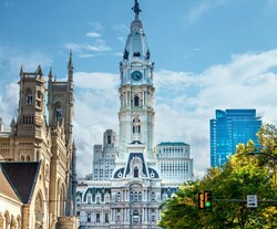 Photo of Philadelphia City Hall.